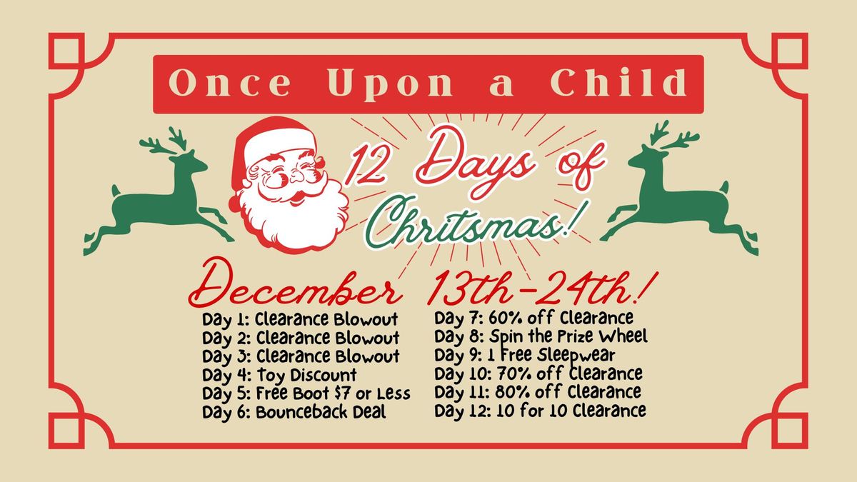 Greenwood: 12 Days Of Christmas!