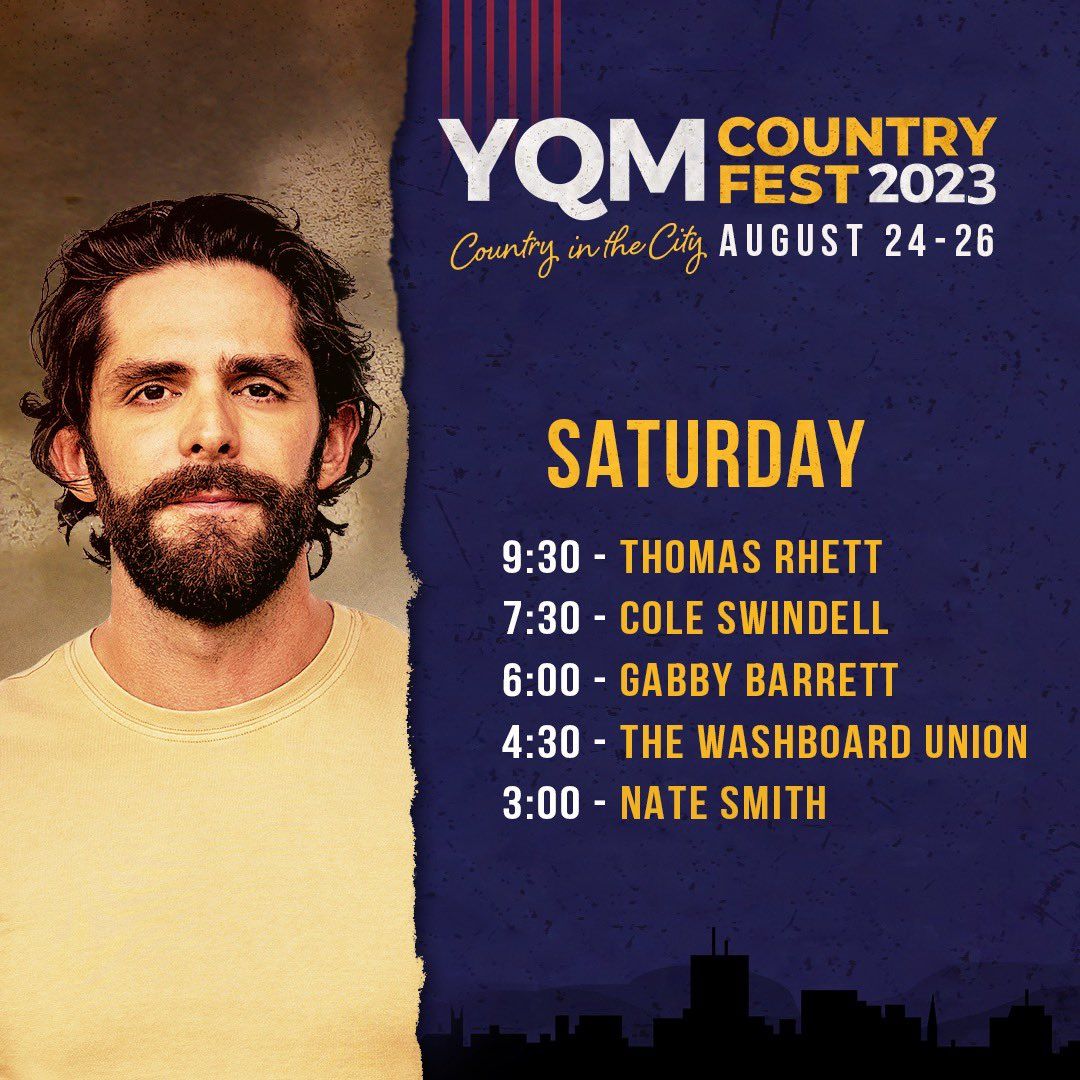 YQM Country Fest (Concert)