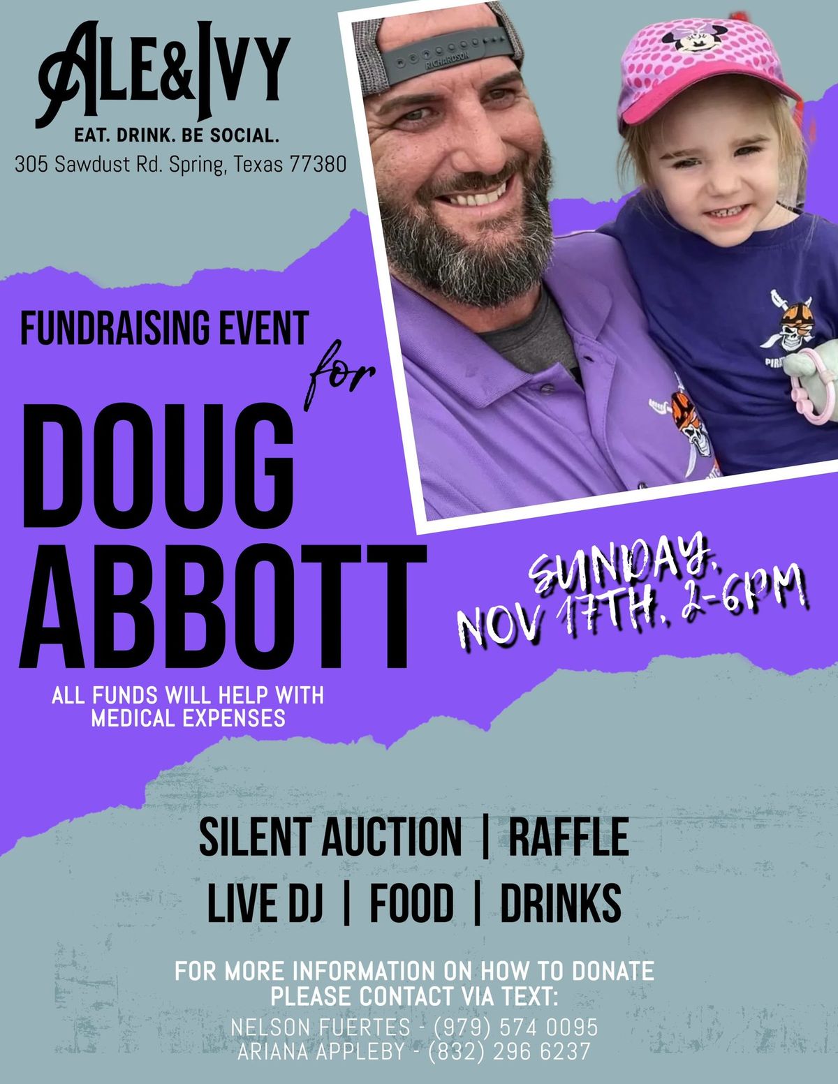 Fundraiser for Doug Abbott \ud83d\udc9c