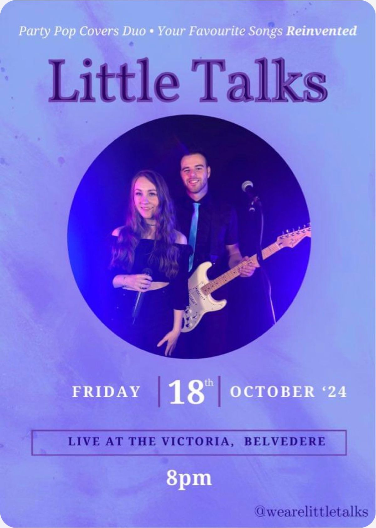 Little Talks Live at The Victoria Belvedere