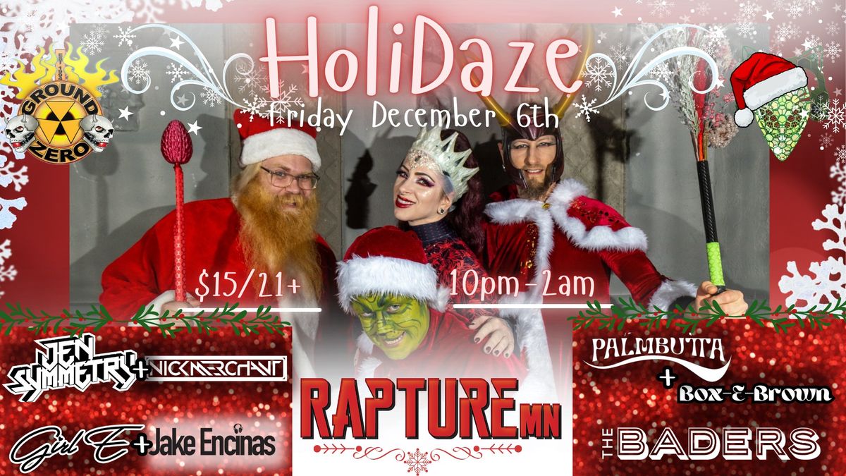 Holidaze at RaptureMN