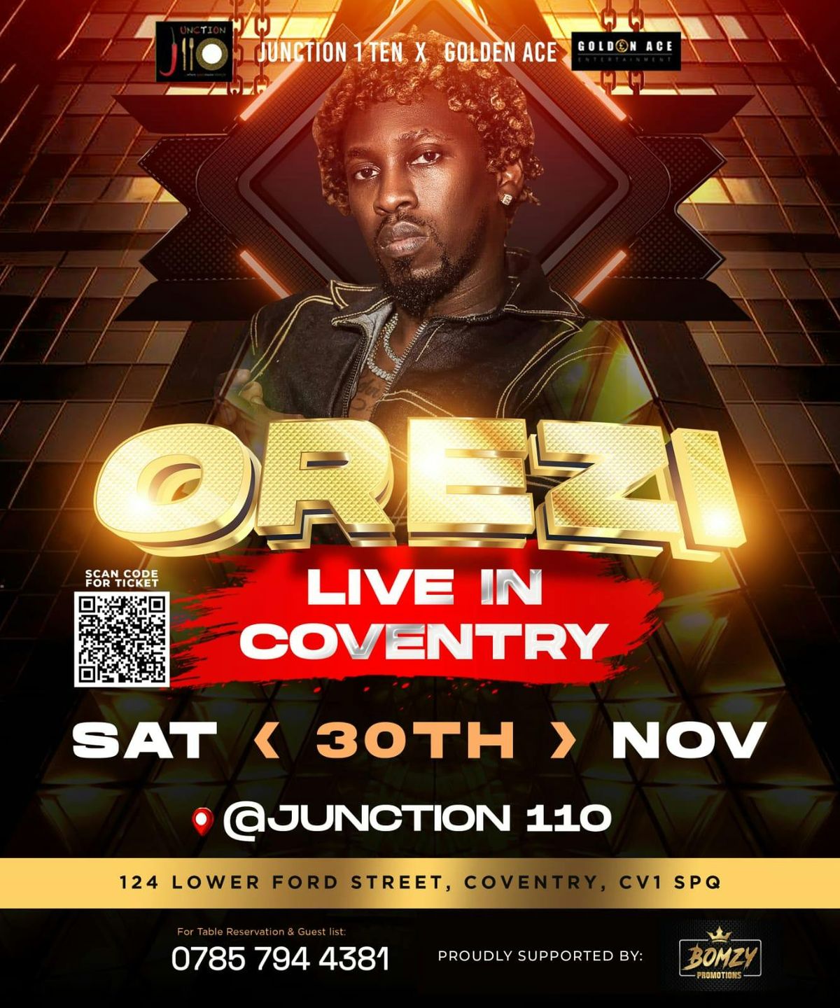 Orezi Live in Coventry 