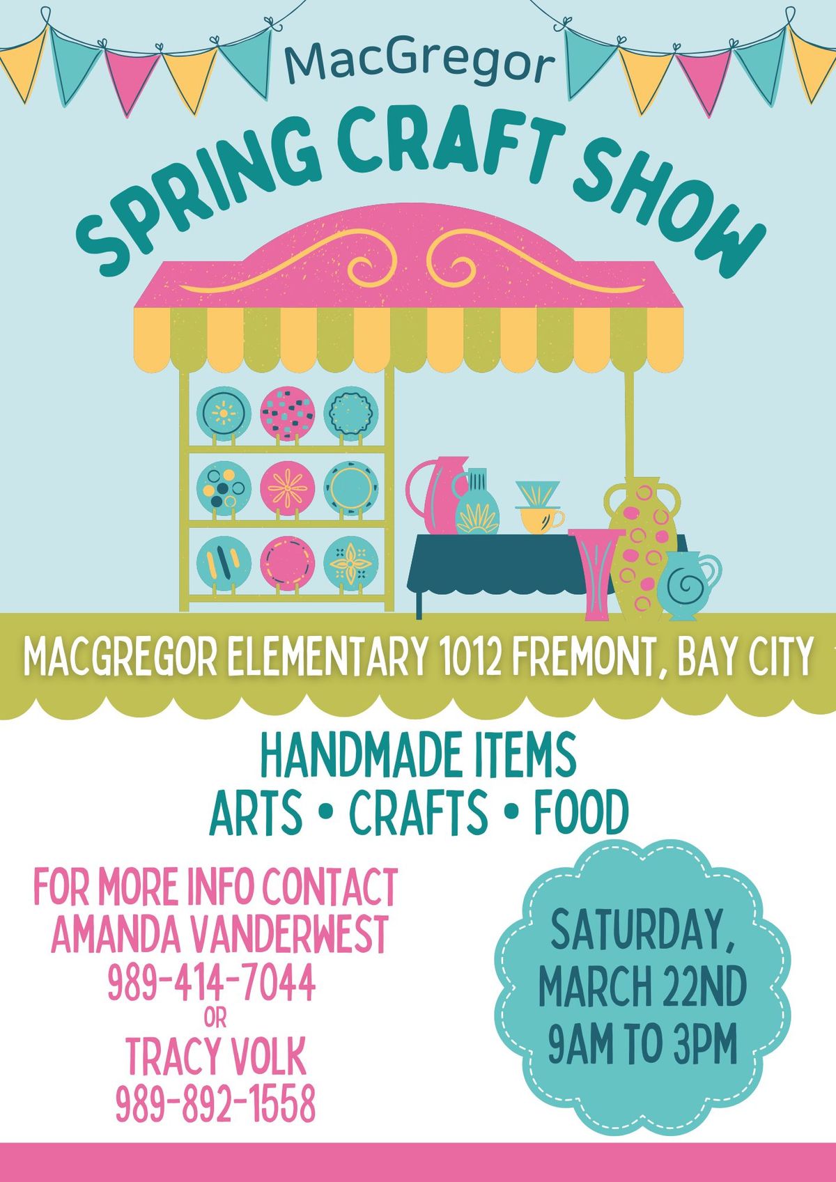 MacGregor Elementary Spring Craft Show