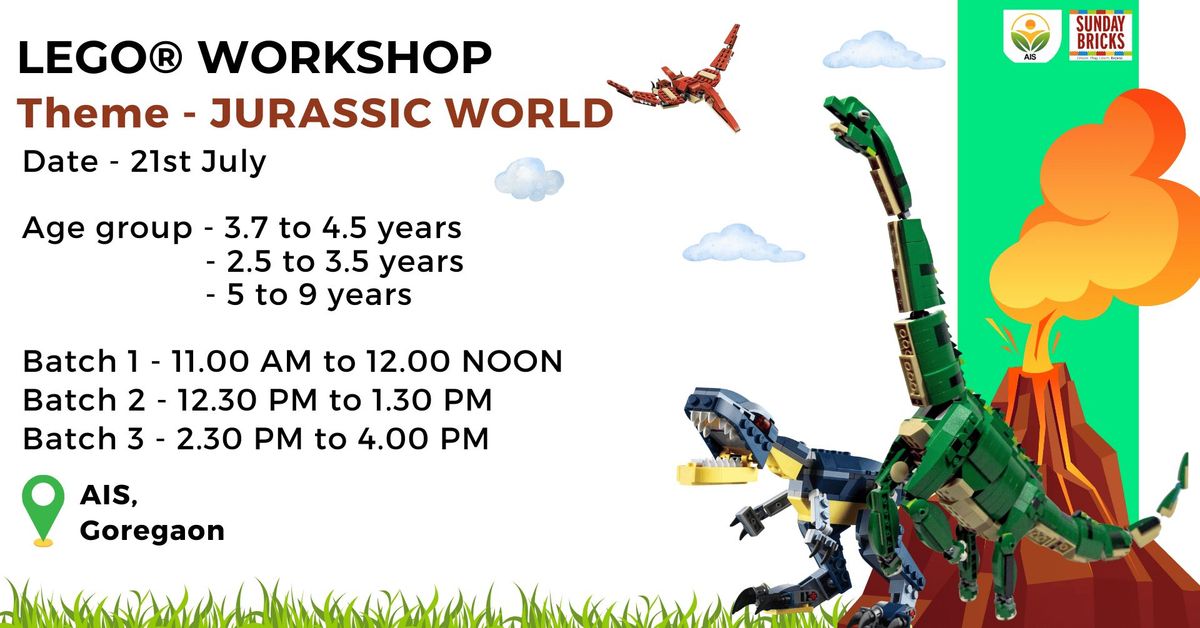 LEGO Jurassic World Workshop - Goregaon