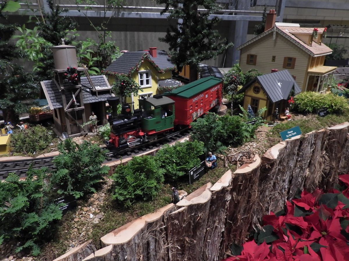 Holiday Flower and Train Show