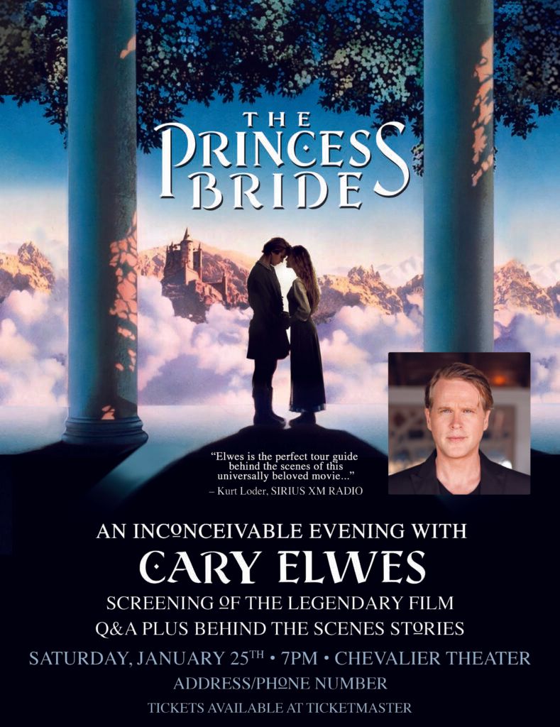 Cary Elwes at Bankhead Theater - Livermore Valley PAC