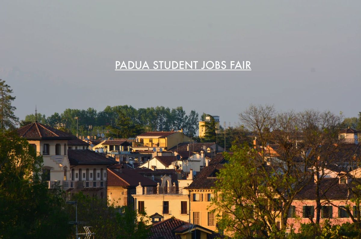 Padua Student Jobs Fair