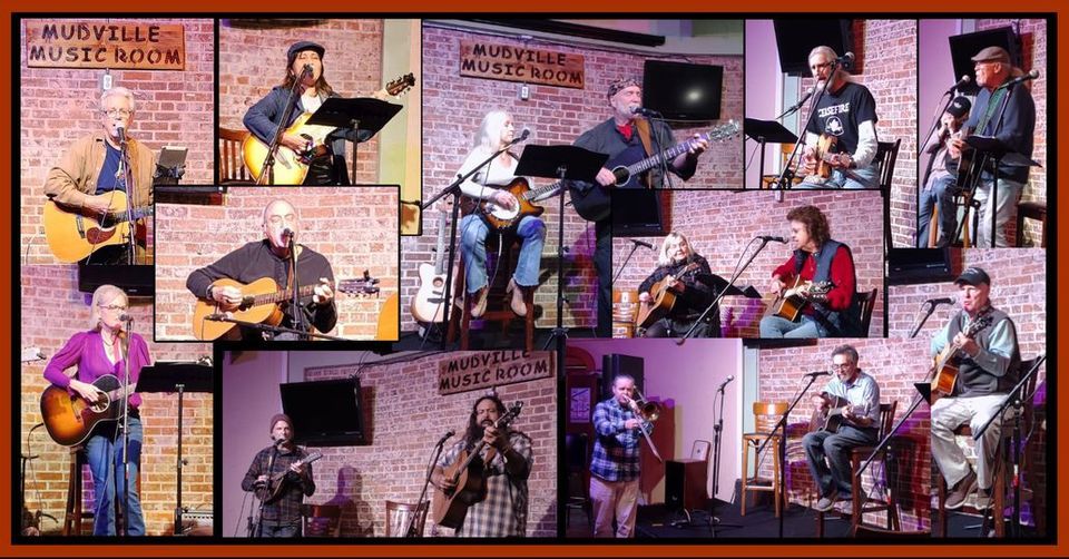 Mudville's Monthly Friday OPEN MIC