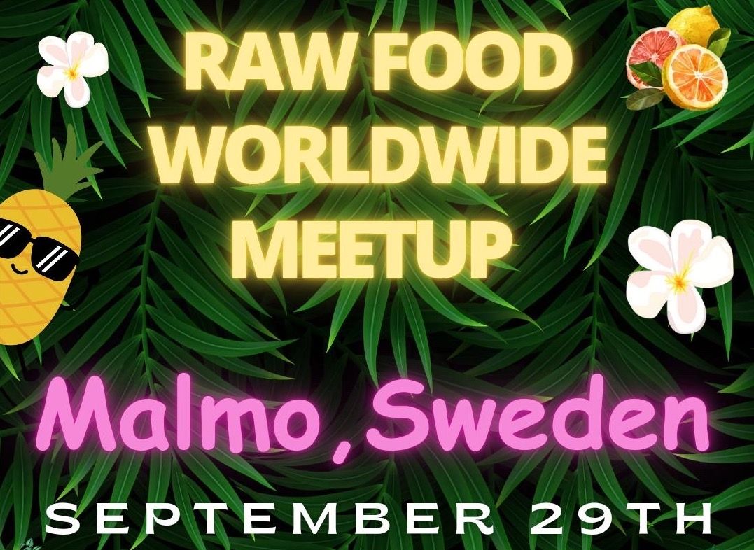 Malmo Raw Food Worldwide Meetup Sept 29th