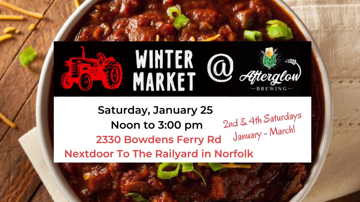 January 25 Winter Market at Afterglow