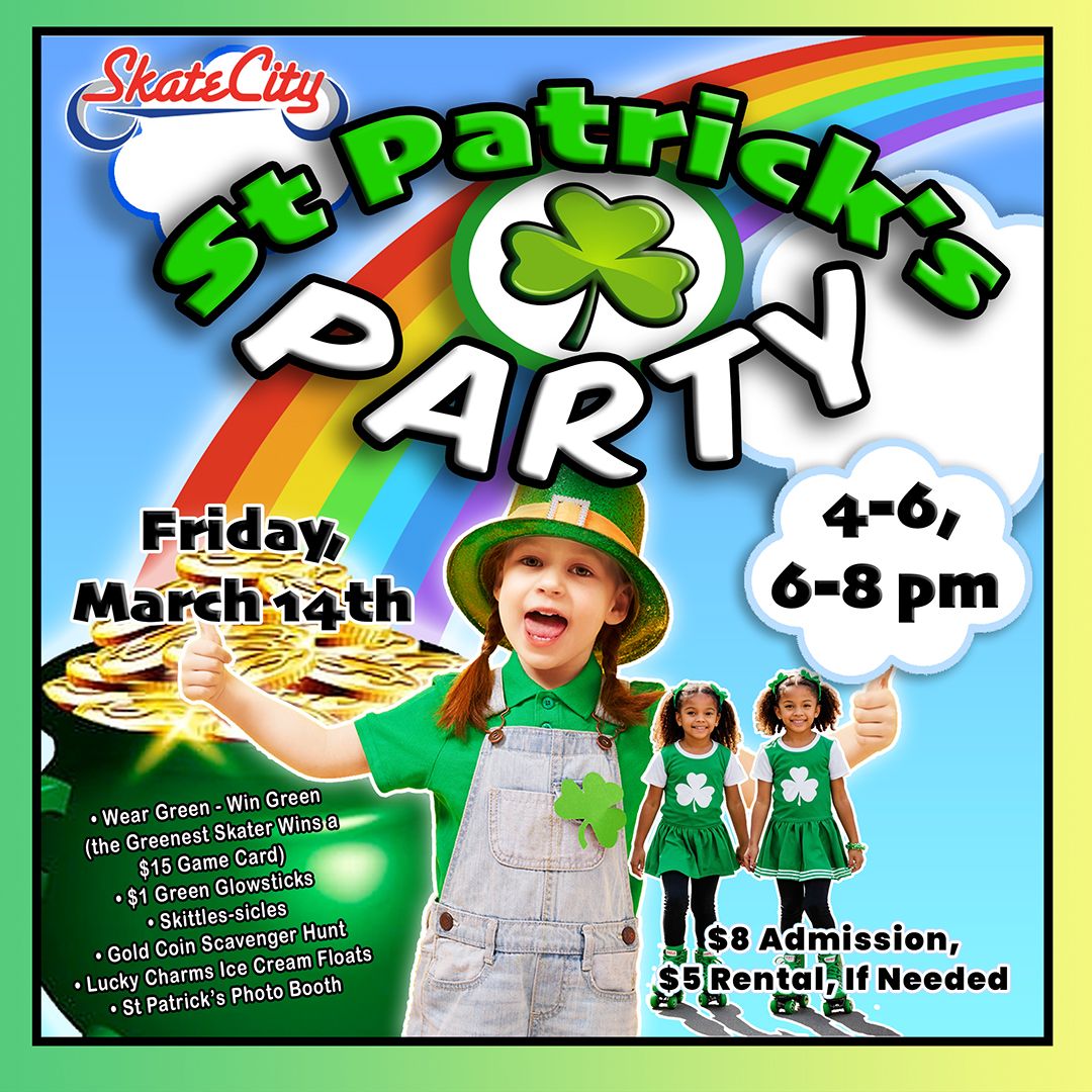 St Patrick's Skate! \u2618\ufe0f\ud83d\udefc