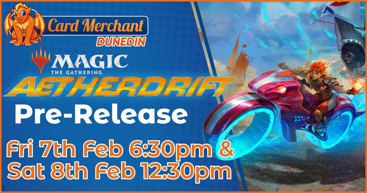 MTG: Aetherdrift Pre-Release Events