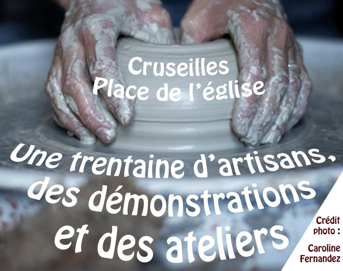 8 \u00e8me journ\u00e9e des m\u00e9tiers d'art et d'artisanat , samedi 19 juillet place de l' \u00e9glise \u00e0 Cruseilles