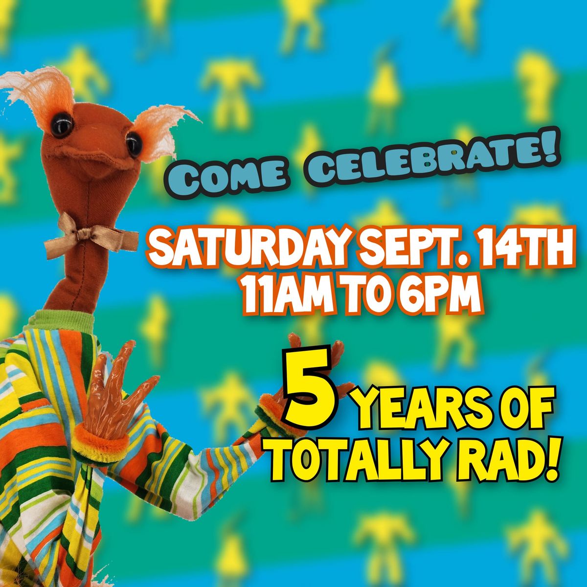 5 years of Totally Rad! 