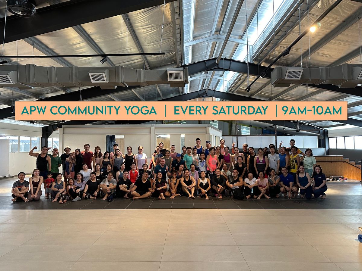 APW Community Yoga With Robyn