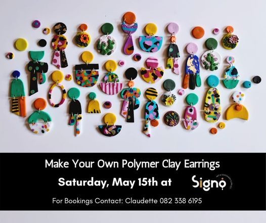 Make our own Polymer Clay earrings