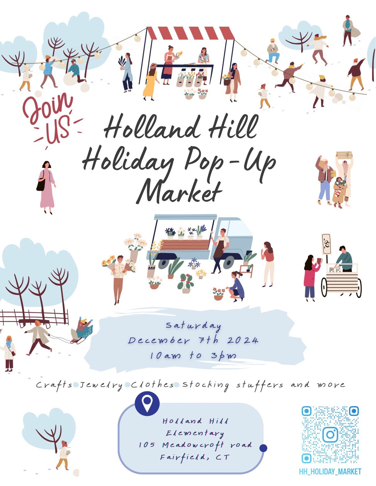 Holland Hill Pop-up market