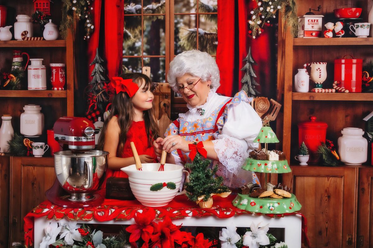 Baking with Mrs. Claus