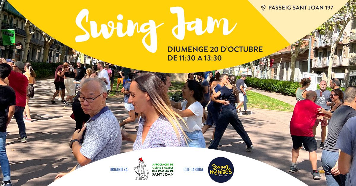 Swing Jam al Passeig de Sant Joan!