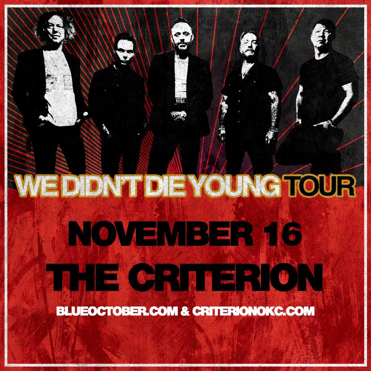 Blue October in Oklahoma City