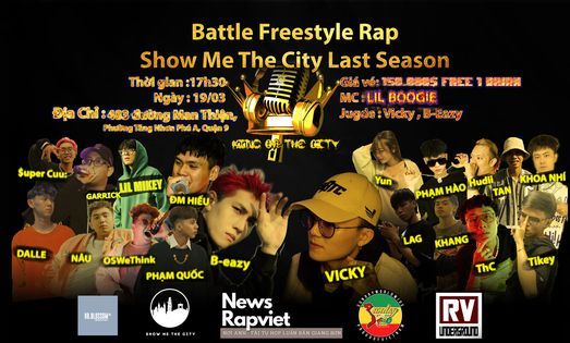 Battle Freestyle Rap Show Me The City Last Season: King Of The City ...