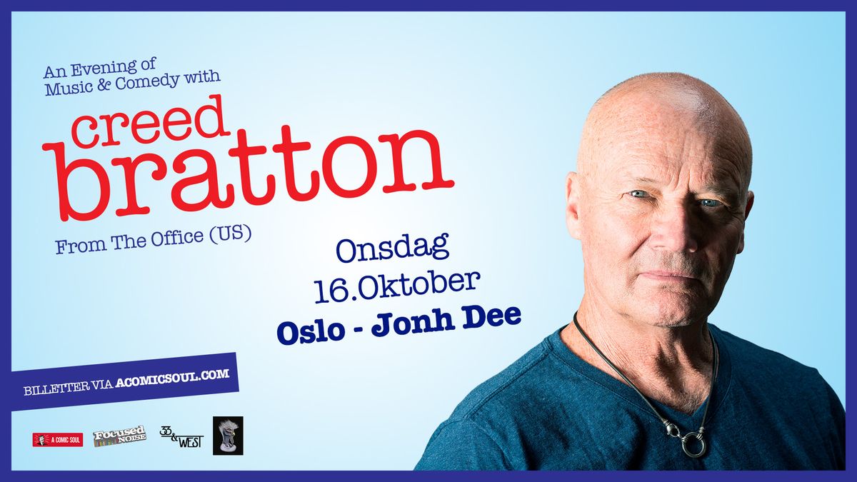 Creed Bratton (from The Office) \u2013 An evening of Music and Comedy \/\/ John Dee