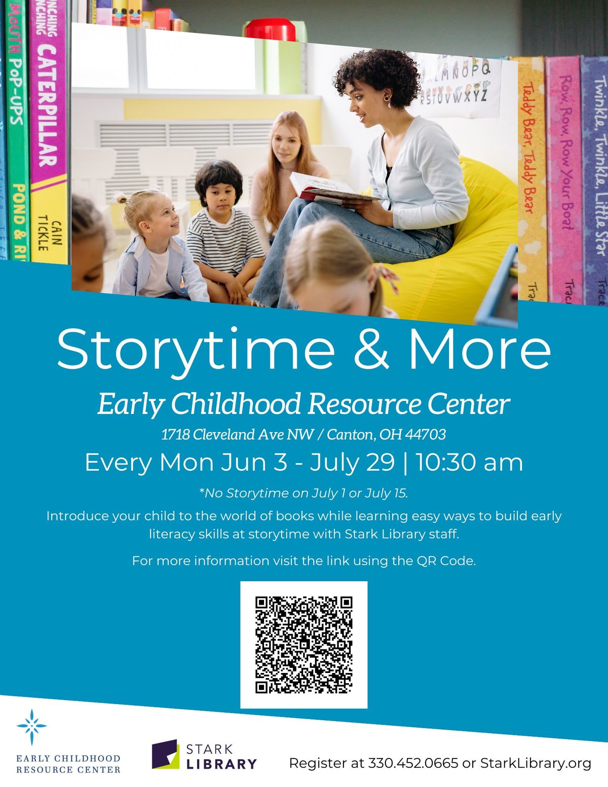 Storytime Series at the Early Childhood Resource Center with the Stark Library