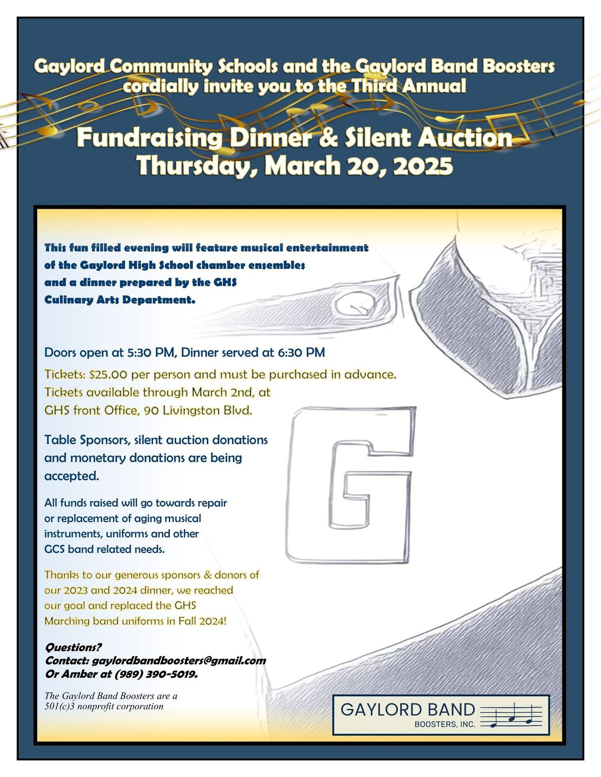 Dinner Buffet & Silent Auction