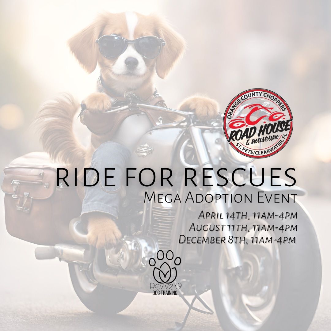 Ride for Rescues: MEGA Adoption Event