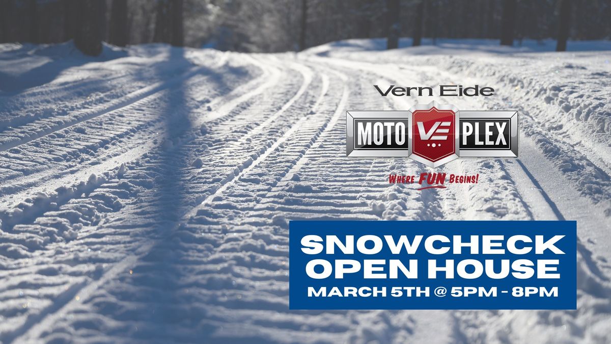 SnowCheck Open House