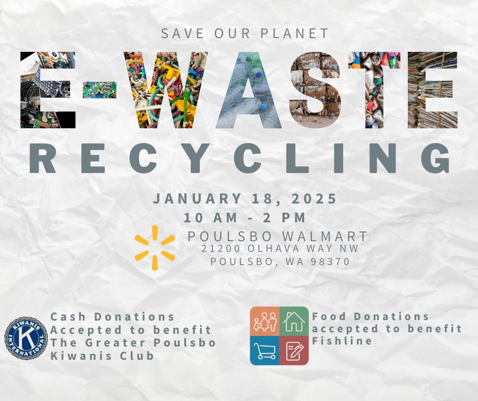 Recycle & Renew: Kiwanis E-Waste and Food Drive