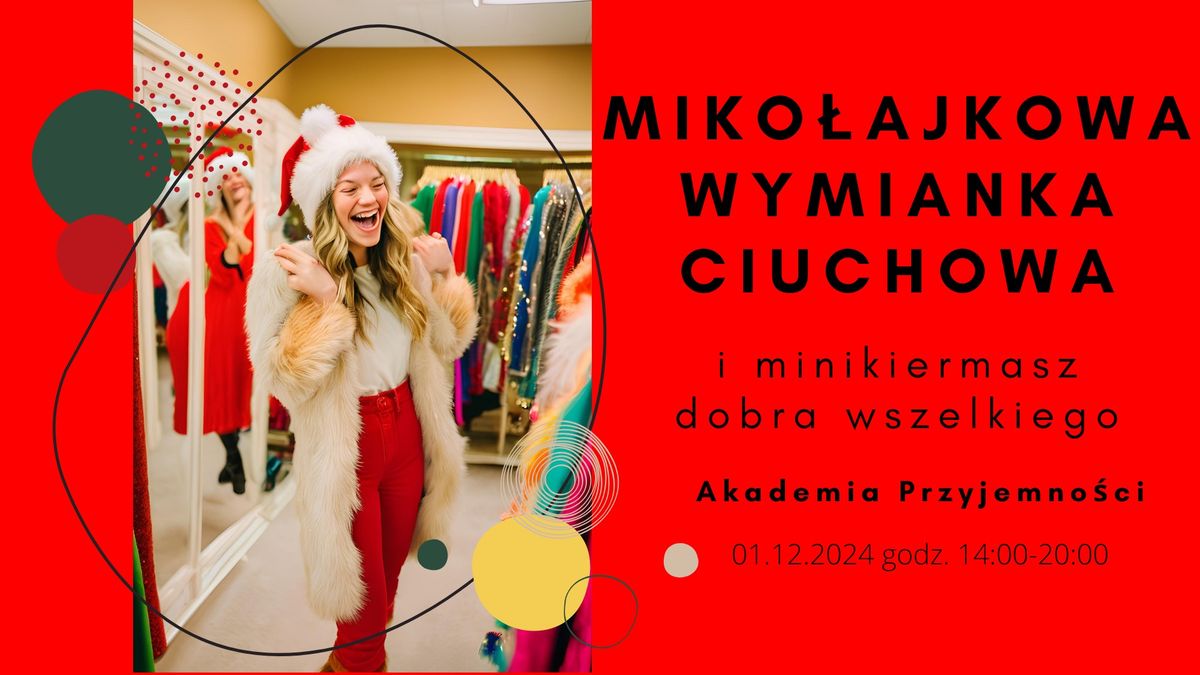 Miko\u0142ajkowa wymianka ciuchowa i mini kiermasz dobra wszelkiego