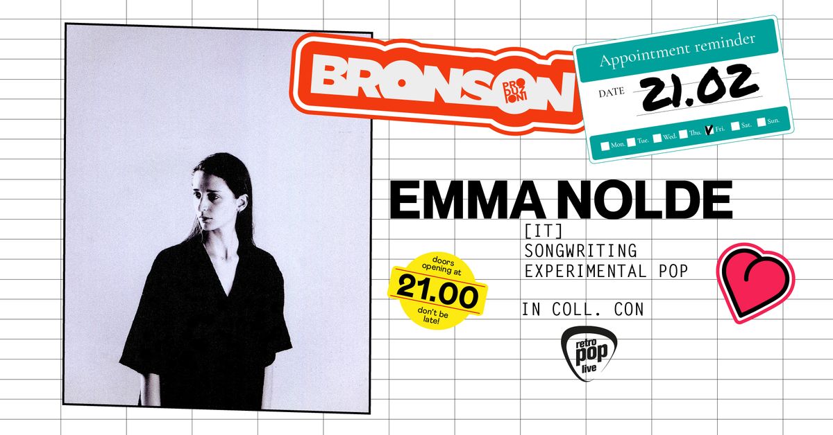 Emma Nolde - Bronson Club, Ravenna