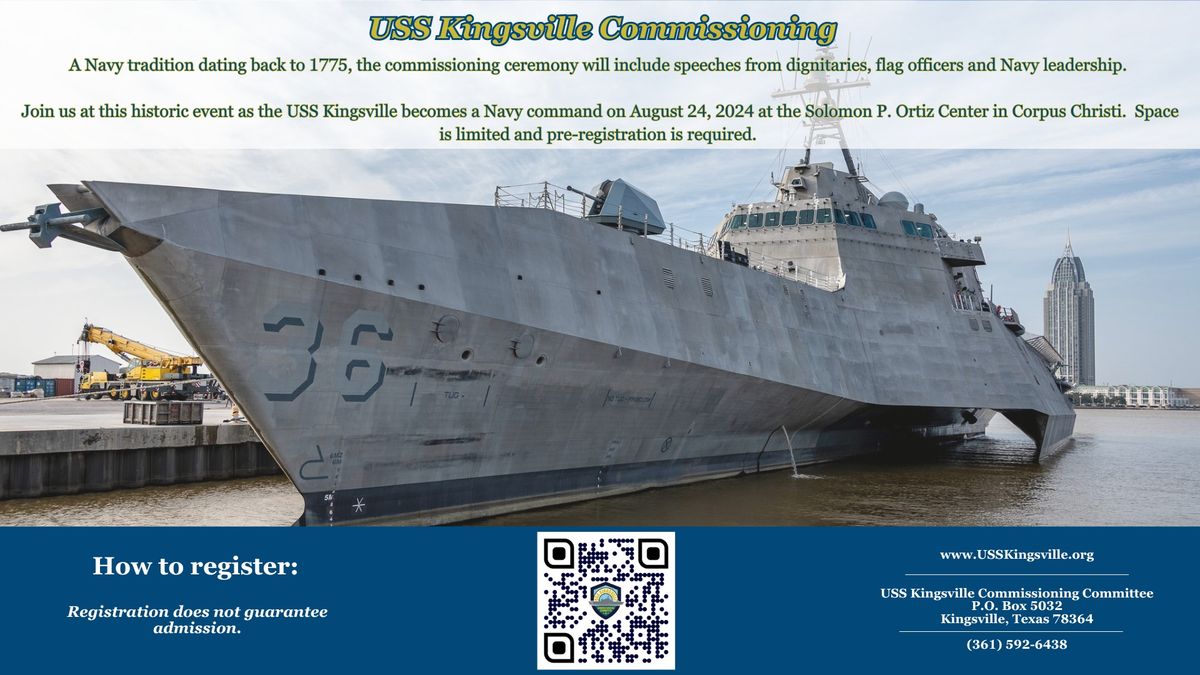 USS Kingsville Commissioning