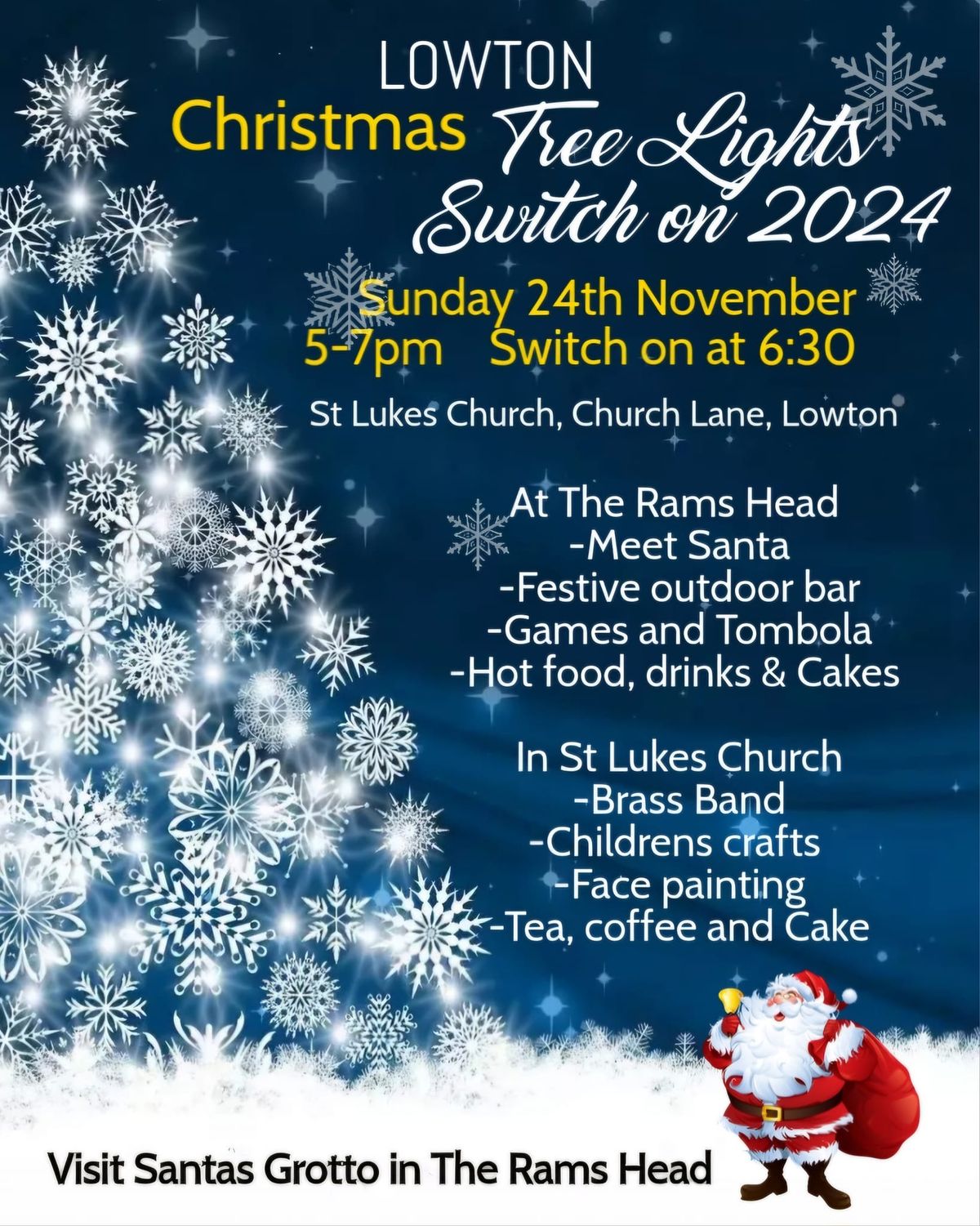 Lowton Christmas Tree Lights Switch on 2024