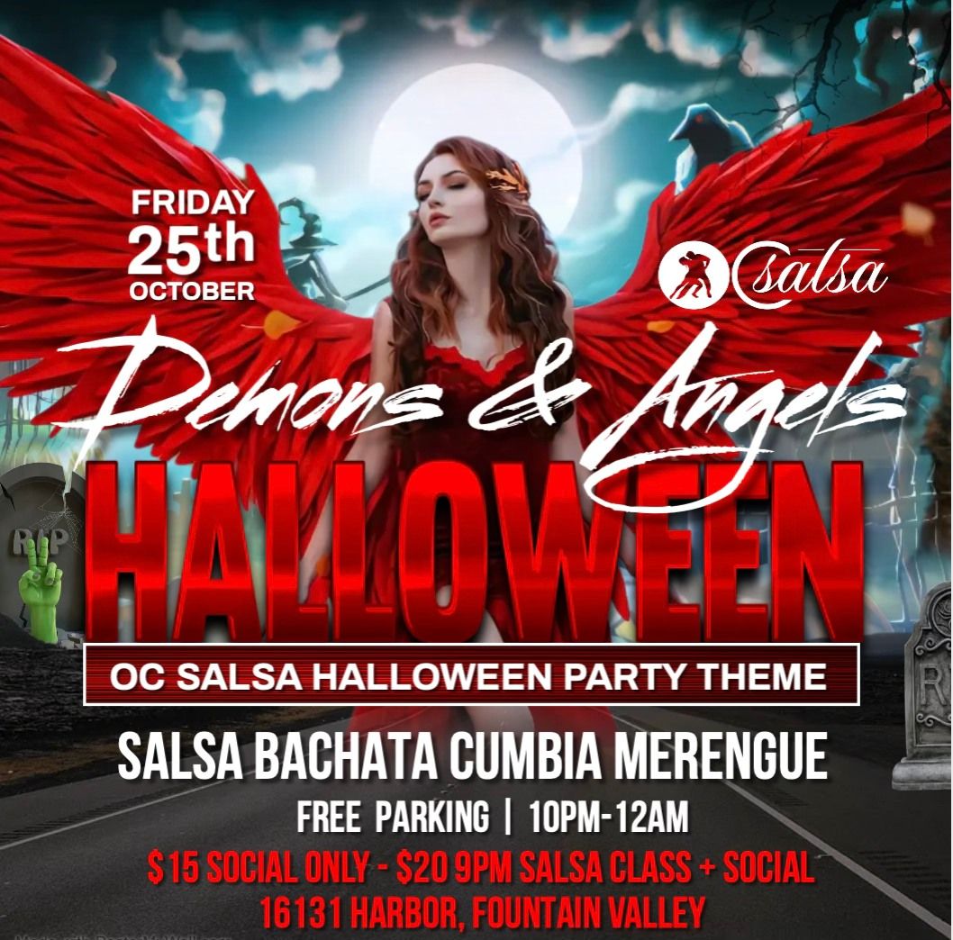 Halloween Night at OC Salsa 