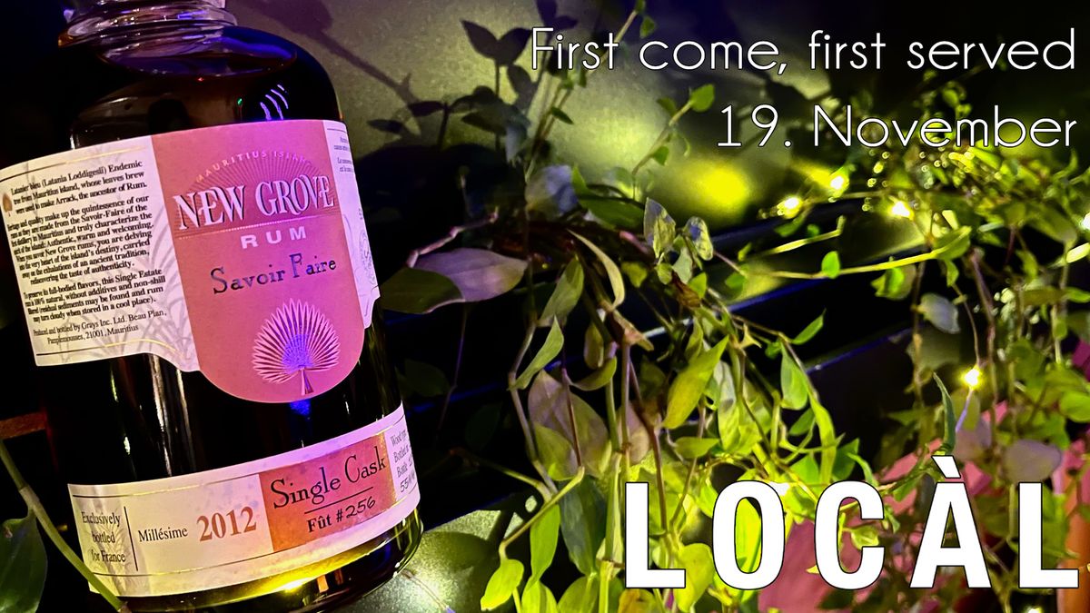 First come, first served: New Grove Savoir Faire 2012 Single Cask