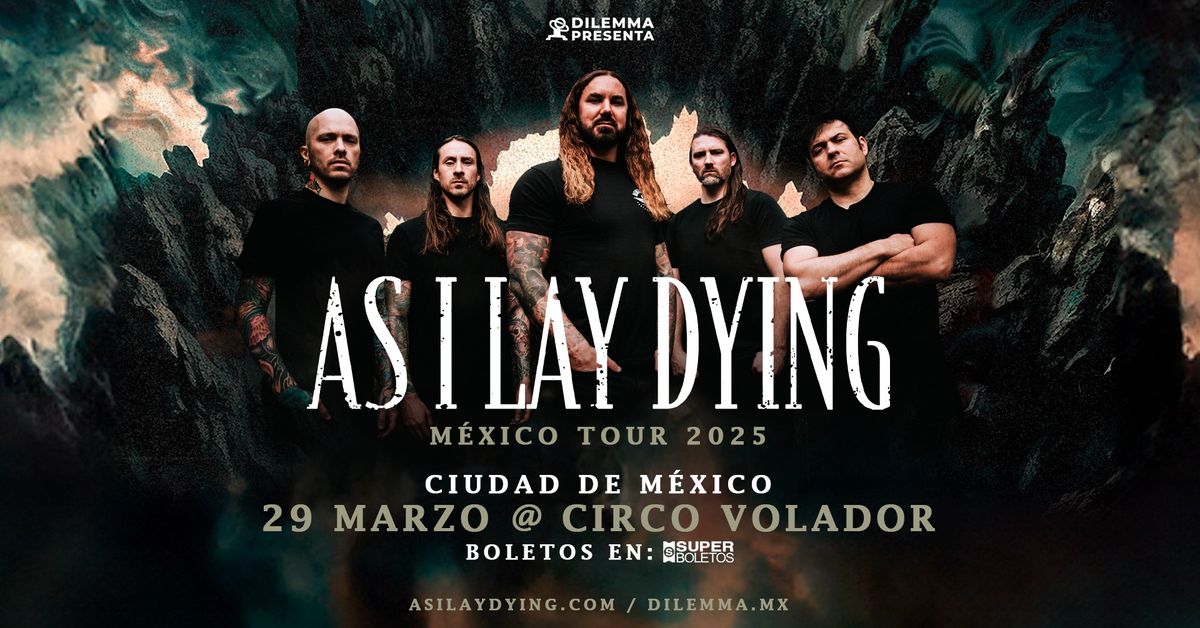 As I Lay Dying en CDMX