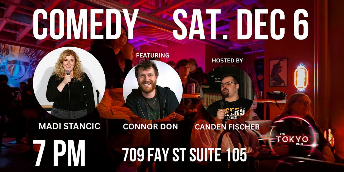 Live Comedy At The Tokyo Club! - Madi Stancic