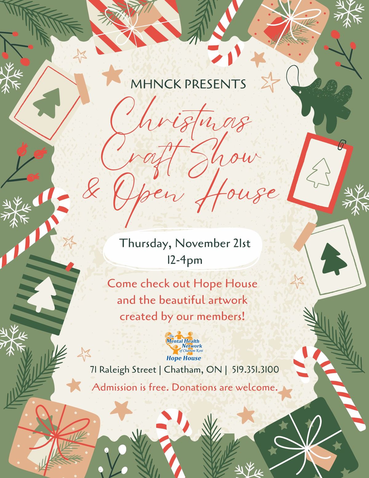 Christmas Open House\/Craft Show