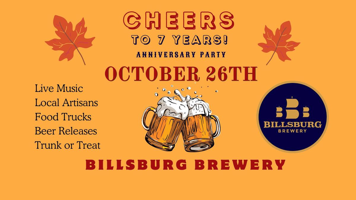 Billsburg Brewery 7 Year Anniversary Party