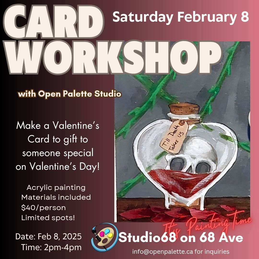 Love Potion Valentine Card Workshop