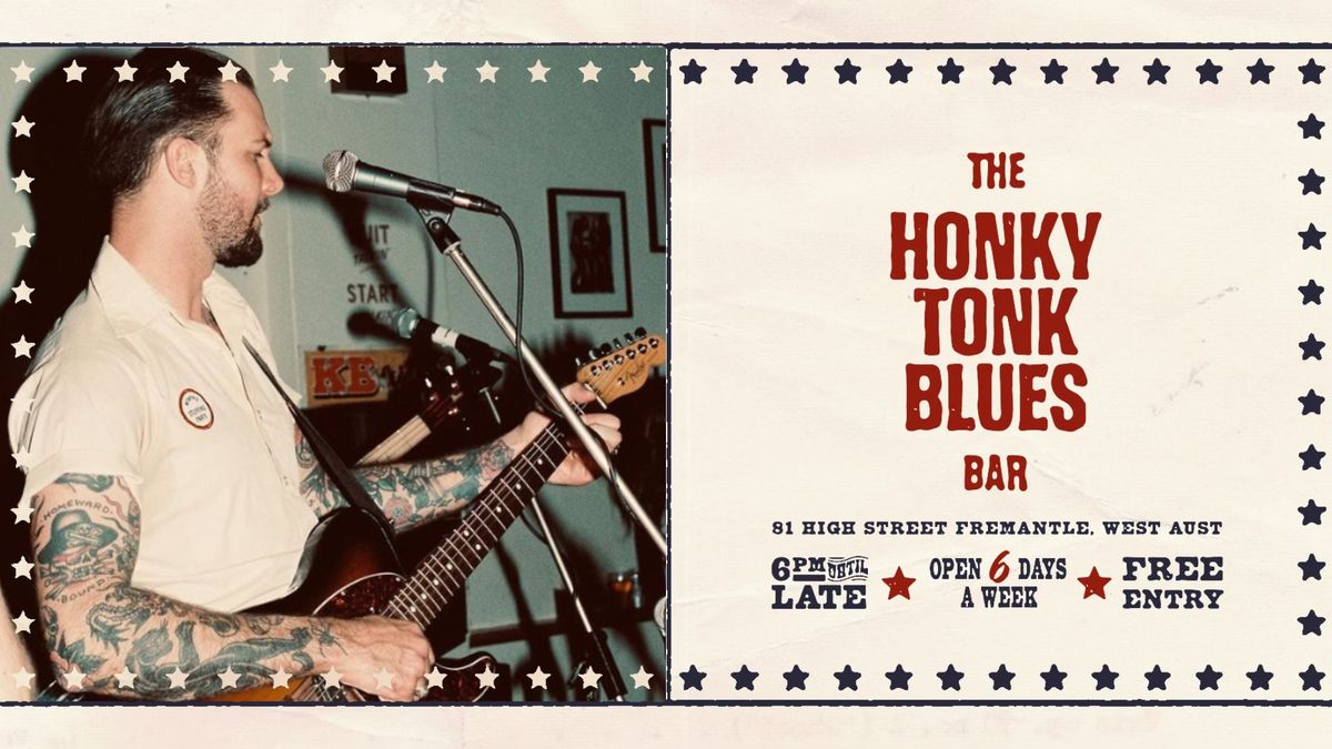 HARRY FOXTON + PALE MOON RIDERS @ HONKY TONK BLUES