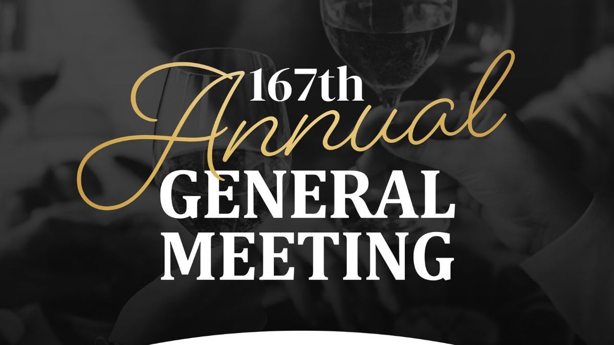 167th Annual General Meeting