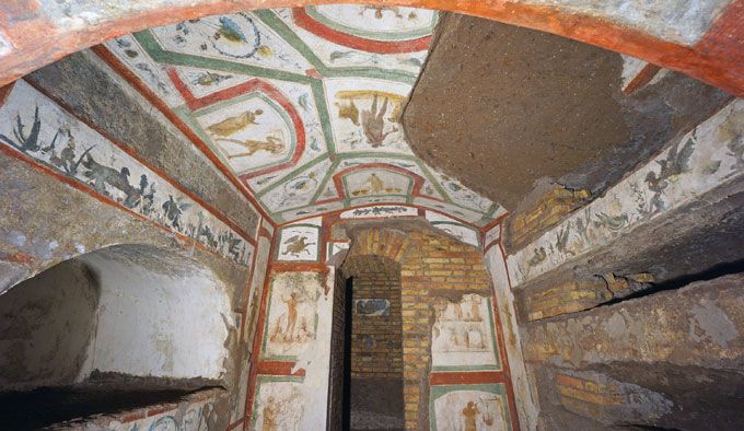 Catacombe dei Ss Pietro e Marcellino