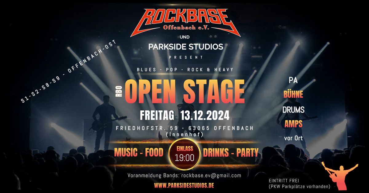 RBO - OPEN STAGE im Parkside