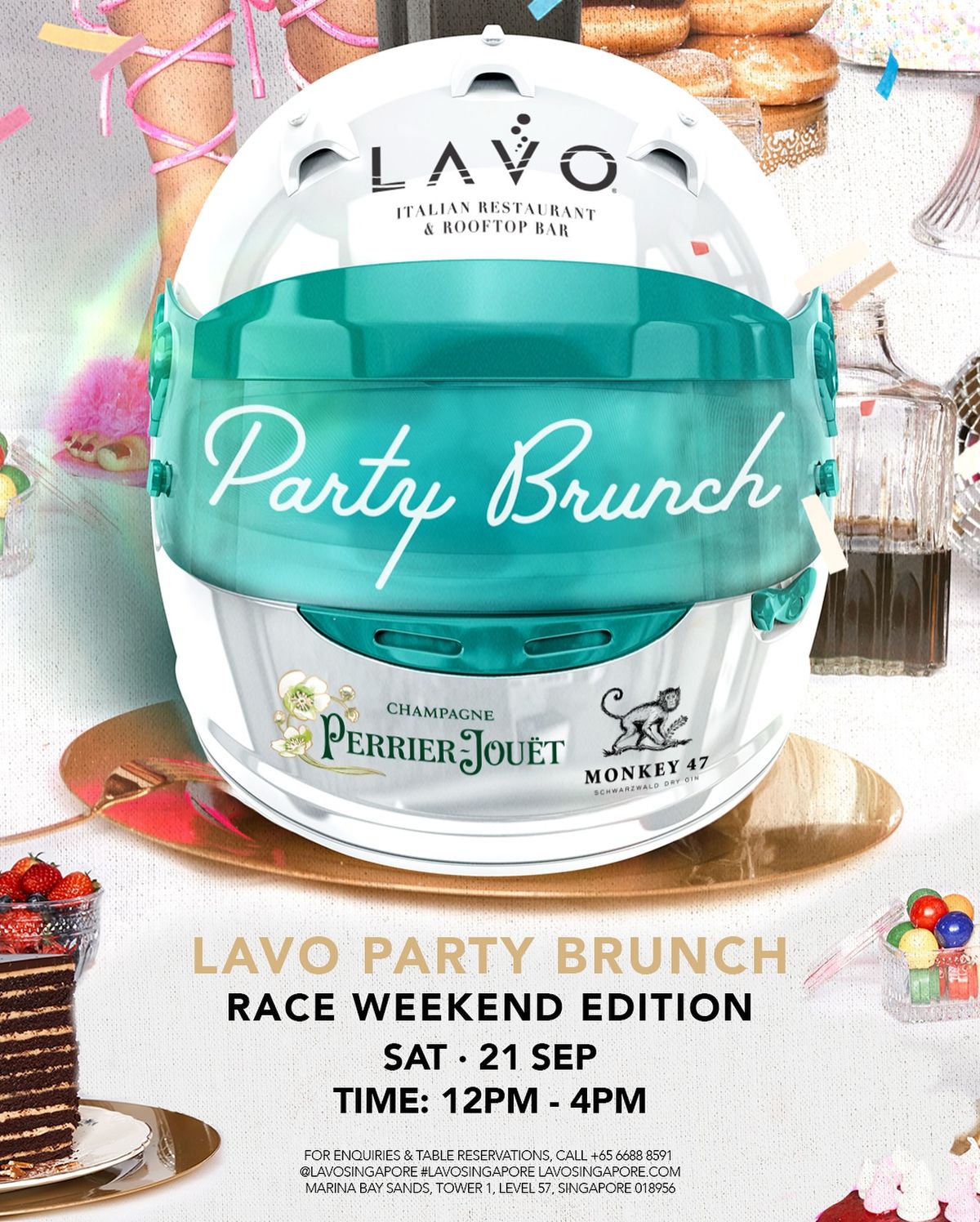 LAVO PARTY BRUNCH: RACE WEEKEND EDITION