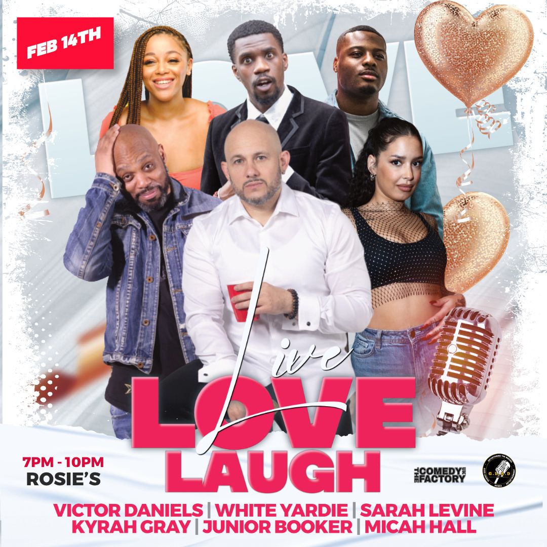 Live, Love, Laugh, Comedy Show.