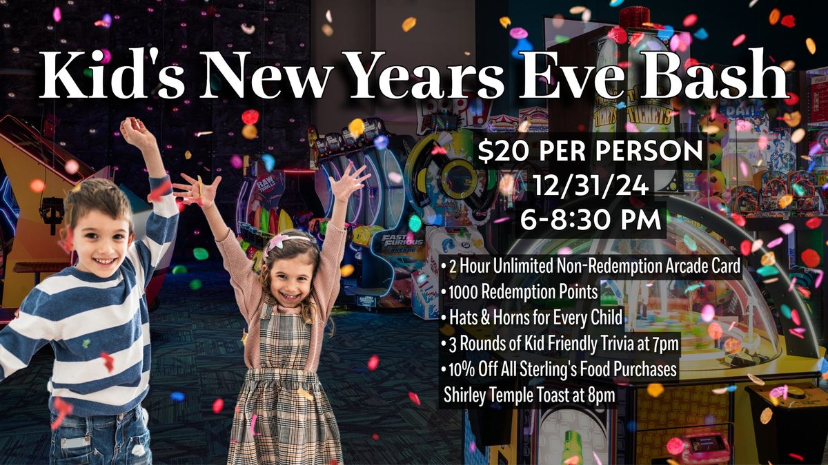 Kid's New Years Eve Bash!