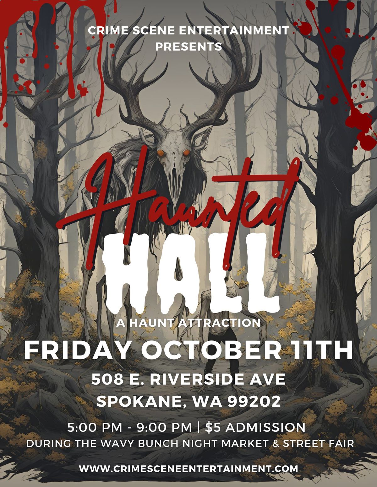 Haunted Hall: Into the Woods - Haunt Attraction 